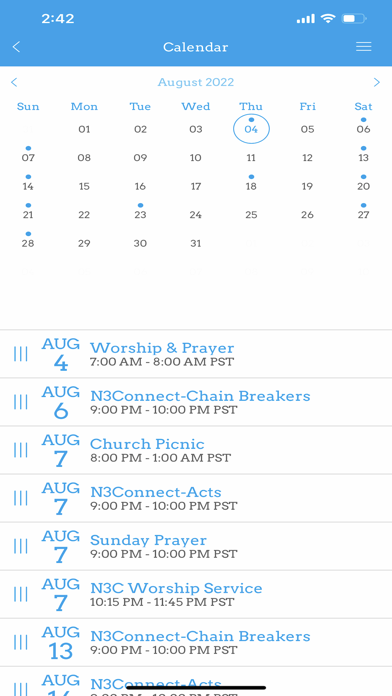 Freedom Hope Church Screenshot