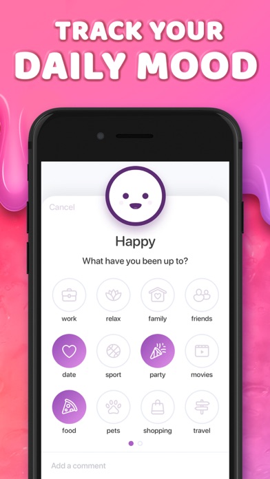Mood Balance:Self Care Tracker Screenshot