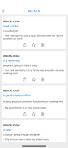 Time & Medical idioms screenshot #2 for iPhone