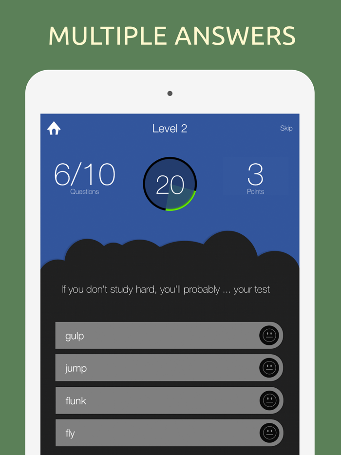 English Slang Quiz Test Game