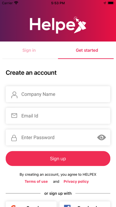 Helpex Algeria - IT services Screenshot