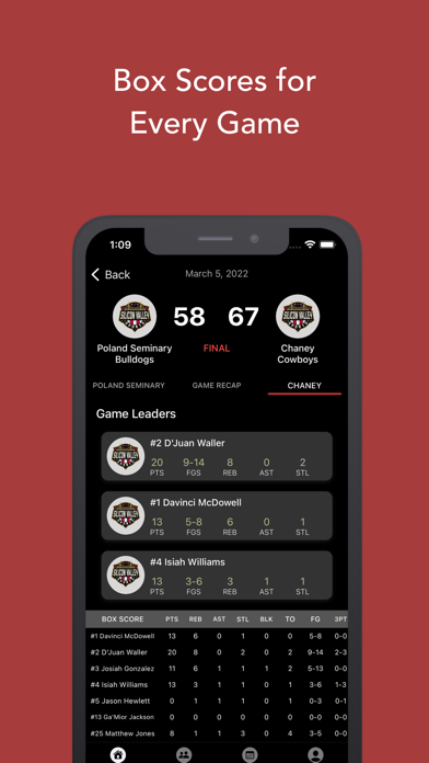 SVS Stats Screenshot