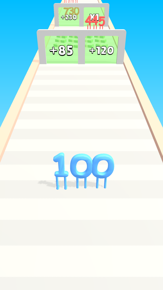 #5. Level Number Run (iOS) 由: Emrullah Can Demirpolat