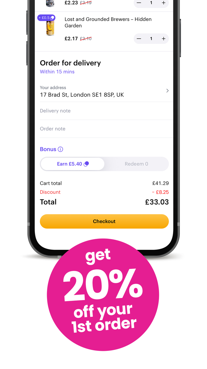 Yep - Alcohol Delivery