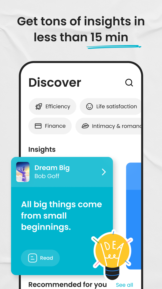 #3. Skimmy - Skim read for 15 mins (iOS) 由: High Aspirations Limited