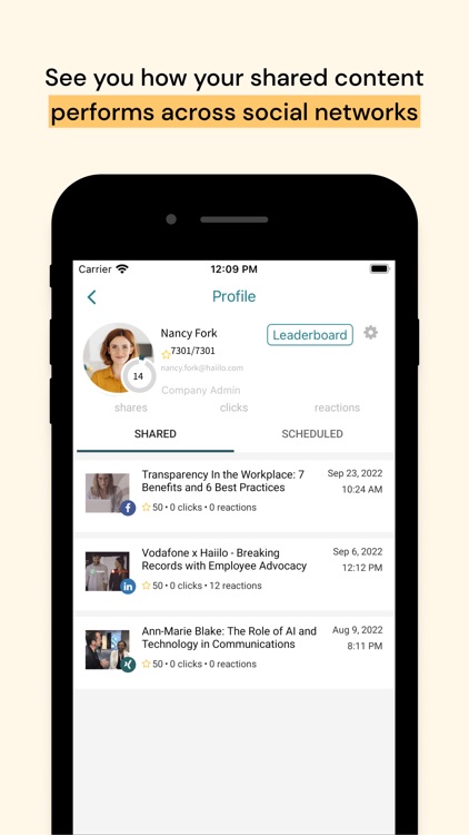 Haiilo Amplify screenshot-4