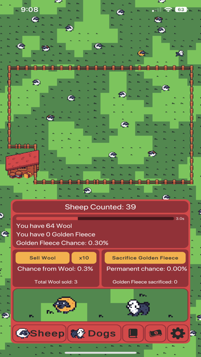 Idle Sheep Counter Screenshot