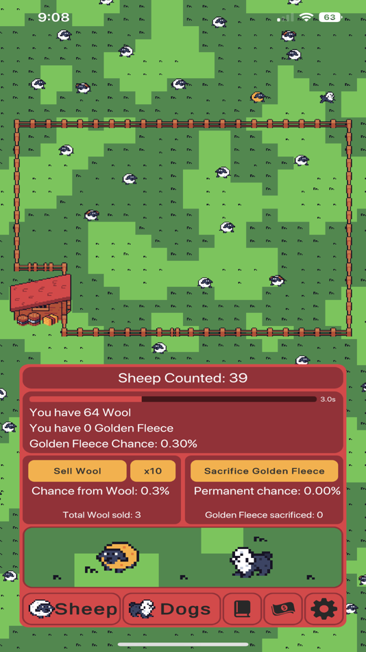 #1. Idle Sheep Counter (iOS) 由: Blindsided Games