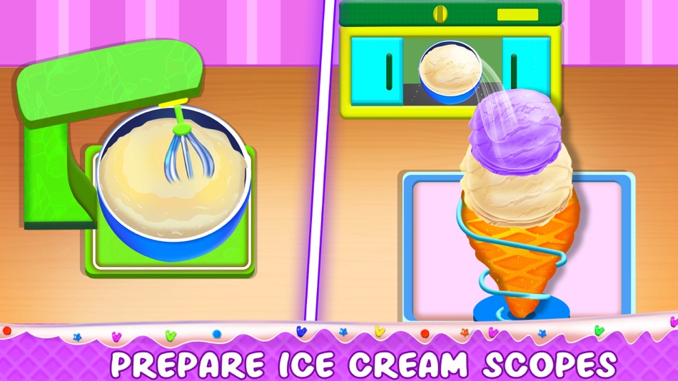 #3. DIY Ice Cream Maker Factory (iOS) 由: Farrukh Ahmad