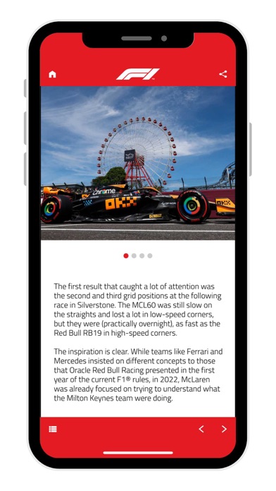 F1® Race Programme 2024 Screenshot