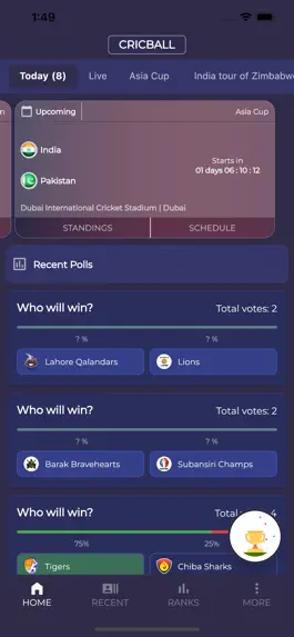 Game screenshot Live Cricket - Cricball hack
