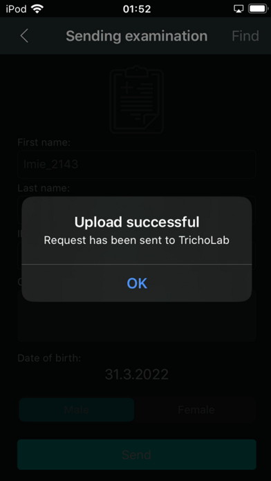 TrichoLAB snApp Screenshot