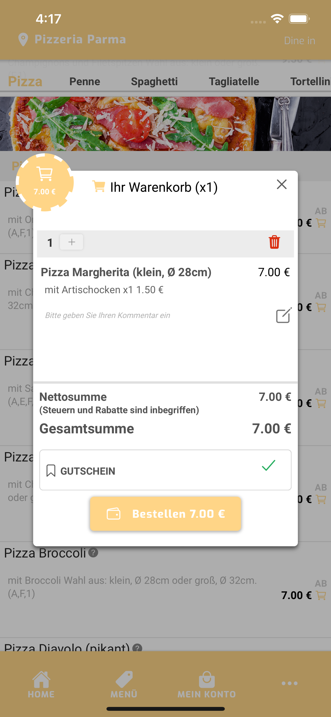 Pizzeria Parma