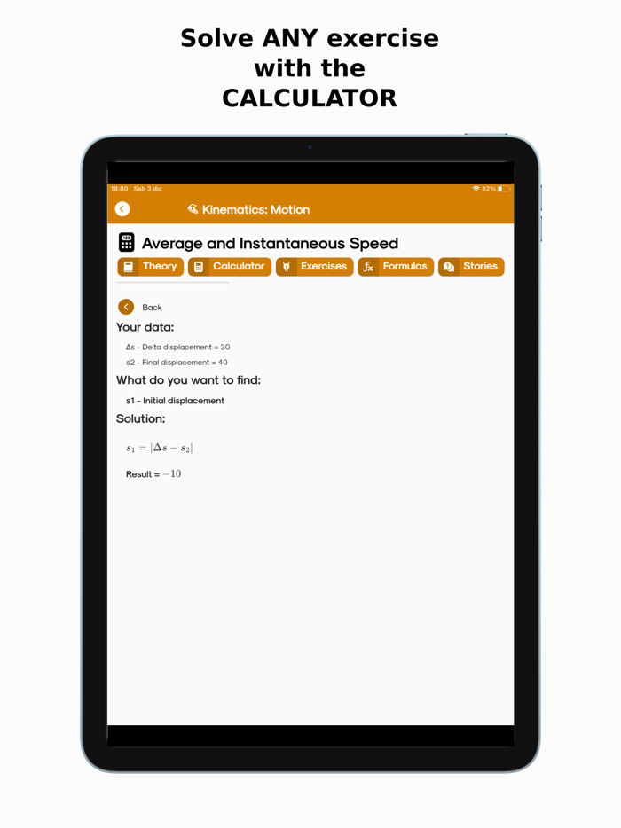 Physics Master - Calculator