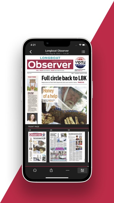 Your Observer e-paper Screenshot