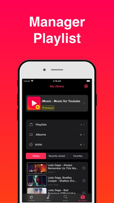 iMusic - Music Player & Videos Screenshot