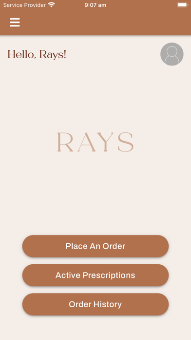 Rays Wellness Screenshot