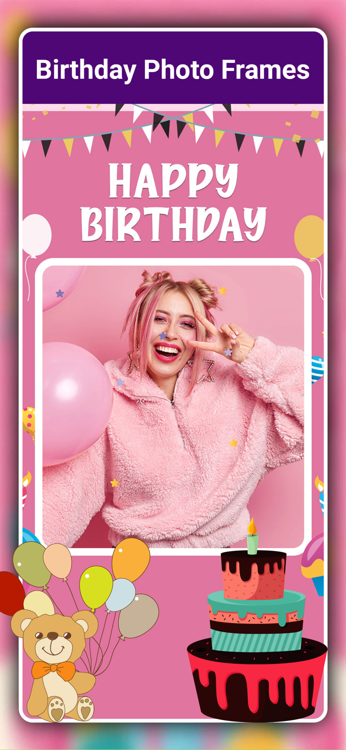 Birthday Frames and Card Maker