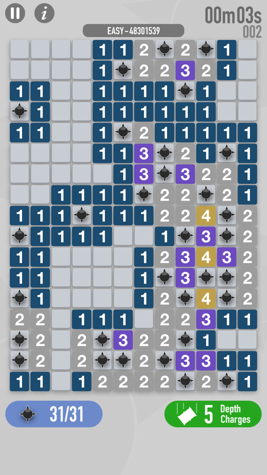 #2. Minesweeper Mayhem (iOS) 由: Wayne Perry