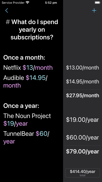 Soulver 3 screenshot-5