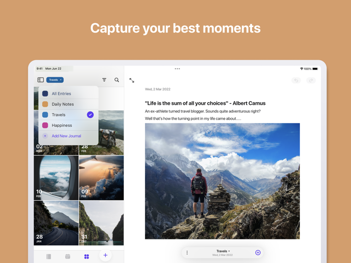 GoJournal Diary and Planner