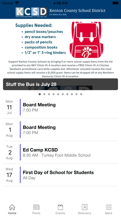 Kenton County School District Screenshot