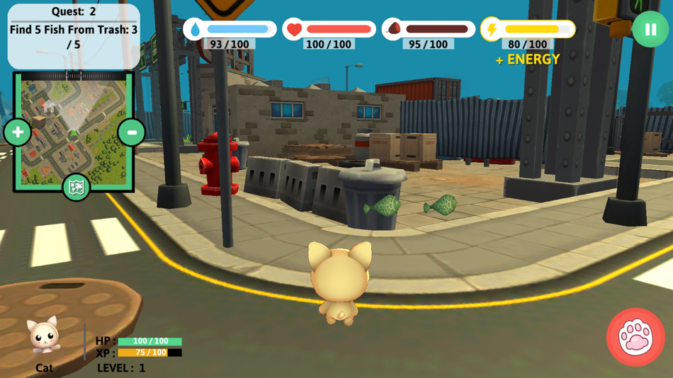 #5. Kawaii Cat Simulator (iOS) Podle: Serdar Akgul