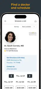 My Memorial Hermann screenshot #7 for iPhone