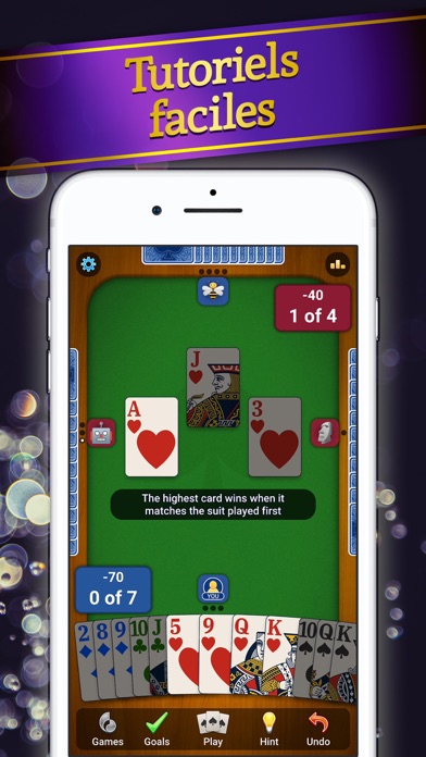 Screenshot #3 pour Spades Classic Card Game