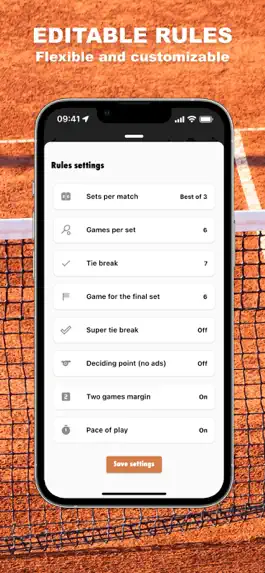 Game screenshot Tennis Score Keepr apk
