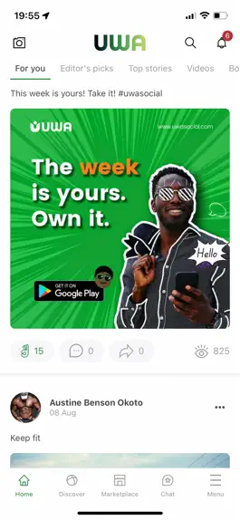 Game screenshot UWA social mod apk