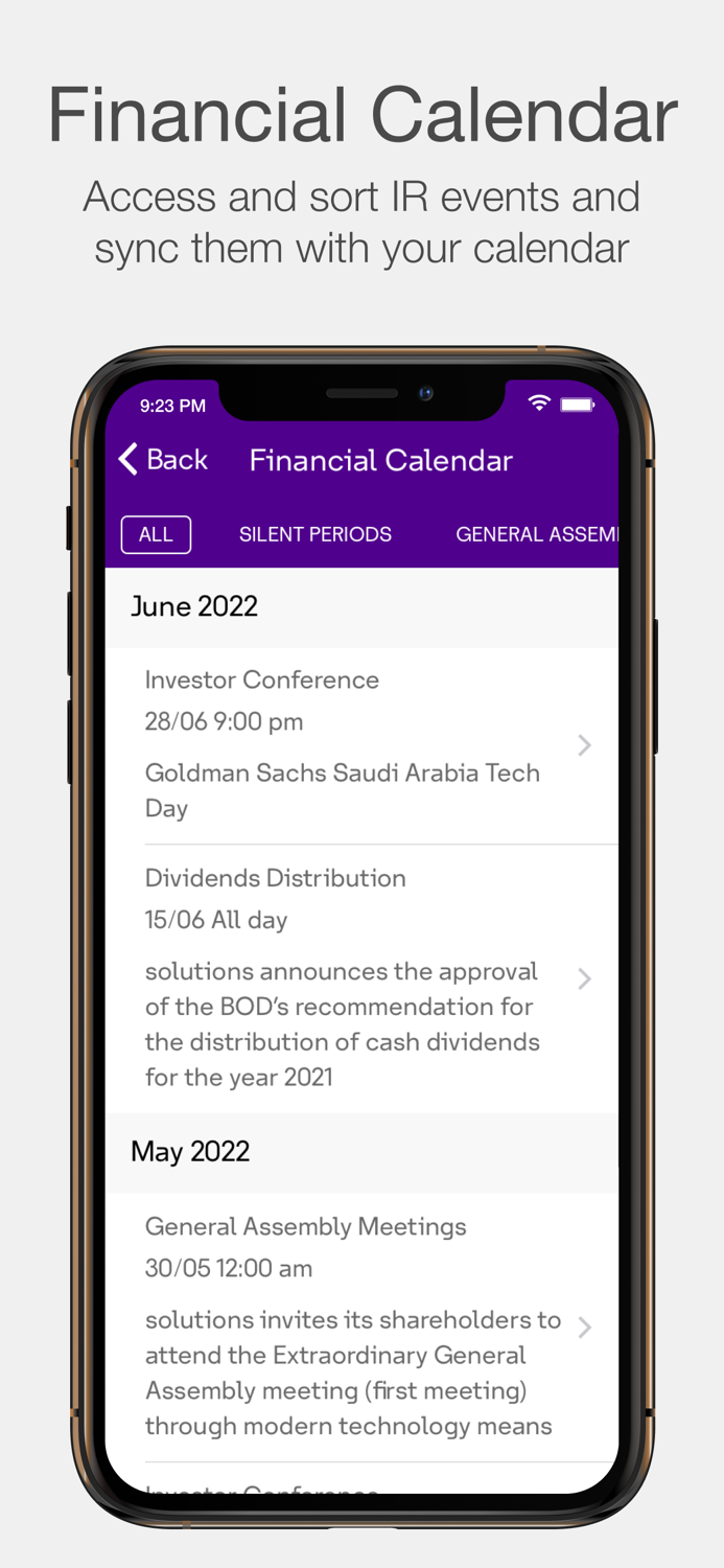 solutions investor relations