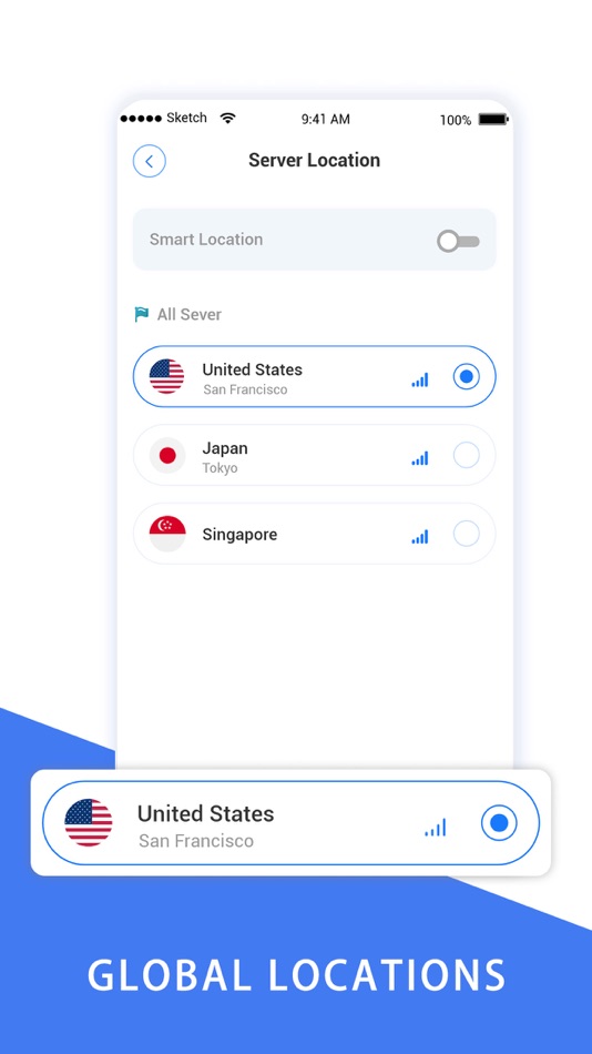 #4. Happy VPN (iOS) 由: MoboTap Inc.