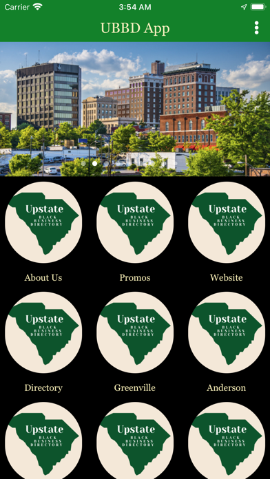 UBBD App Screenshot