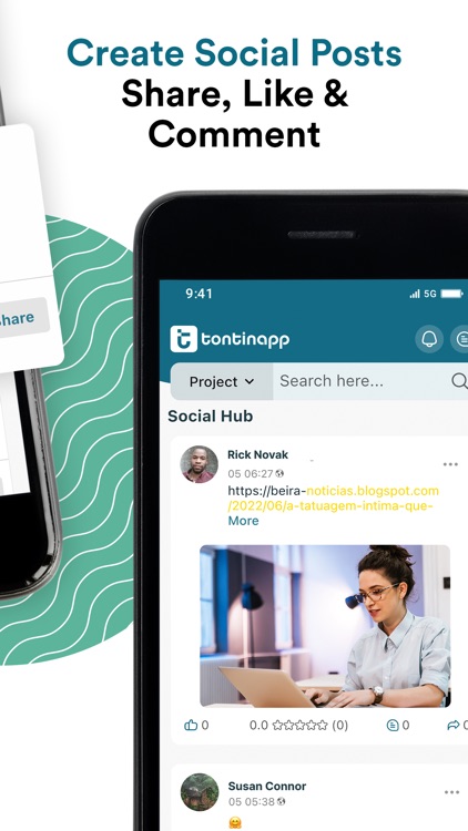 Tontinapp: Connect and Share screenshot-5