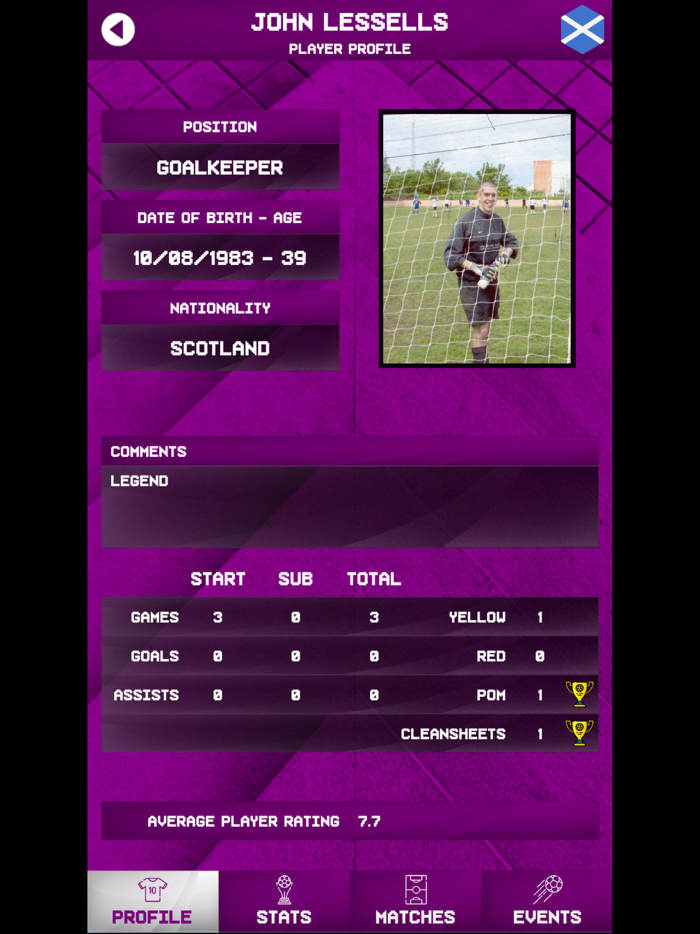 My Football Club App