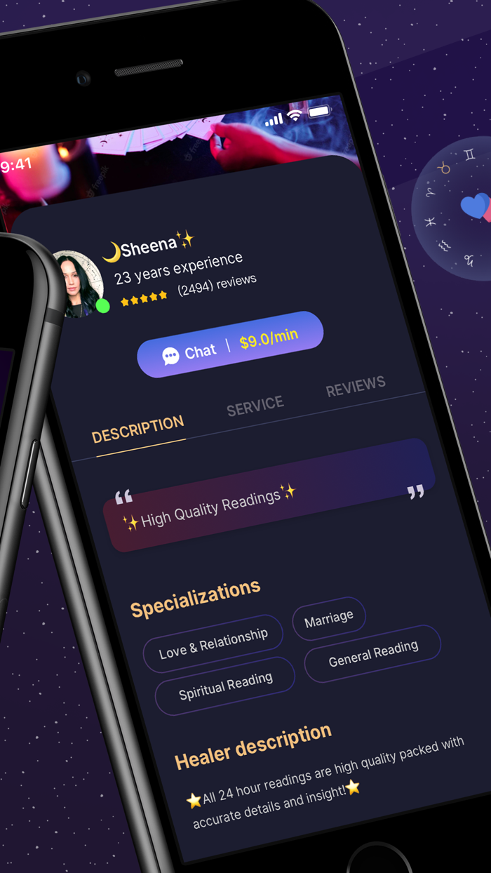 MyHealer Live Psychic Readings