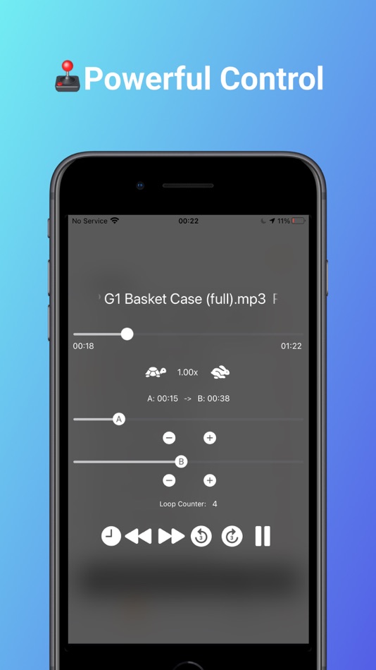 #2. Audio Looper - Audio Repeat (iOS) 由: SHIYU LIU