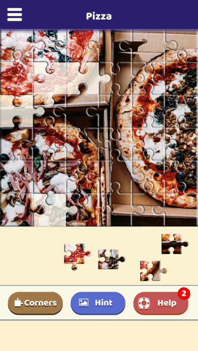 Pizza Love Puzzle Screenshot