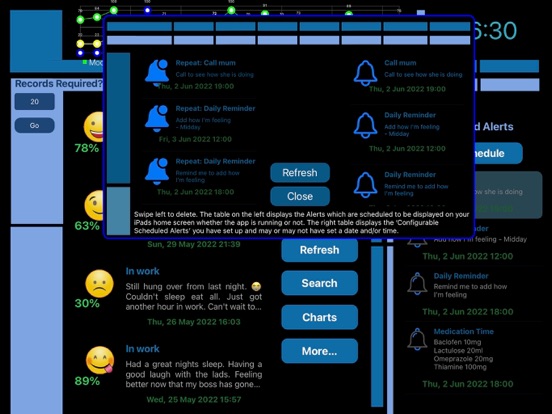 Mood Analyser 2 iPad screenshot 10 - Health & Fitness app