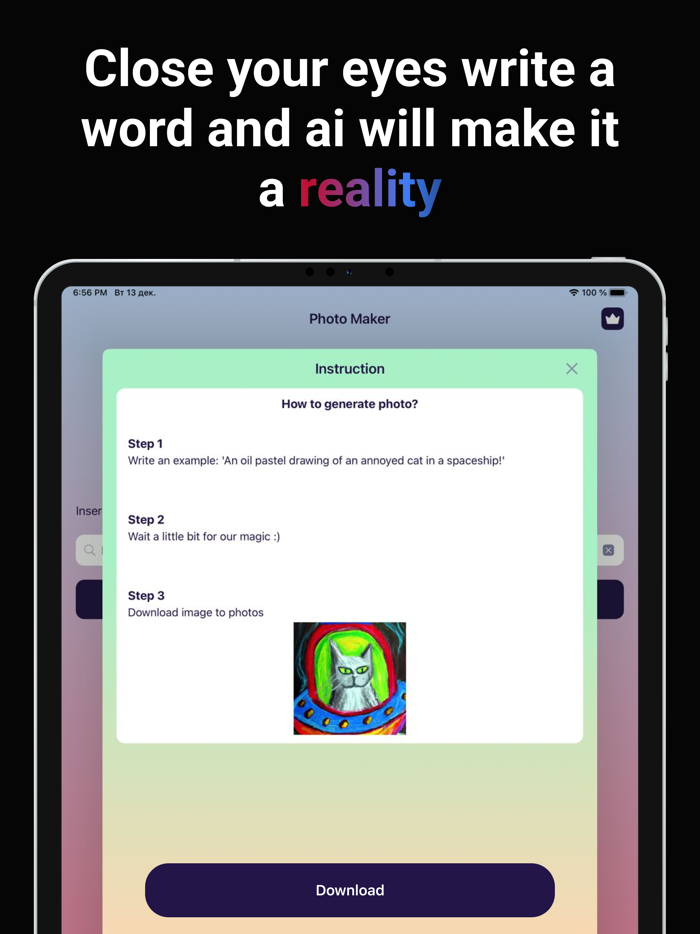 Photo Maker – AI Art Generator