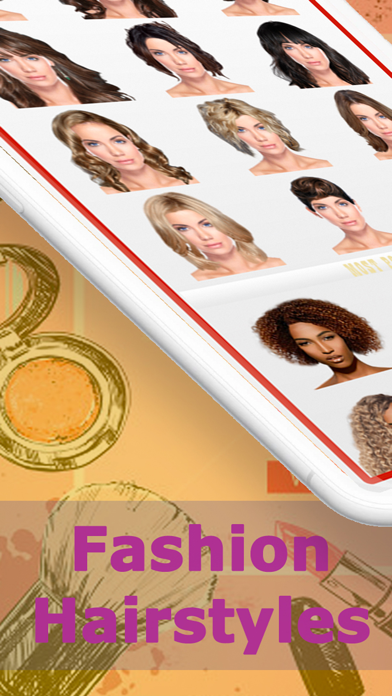 Woman Hairstyle Try On - PRO Screenshot