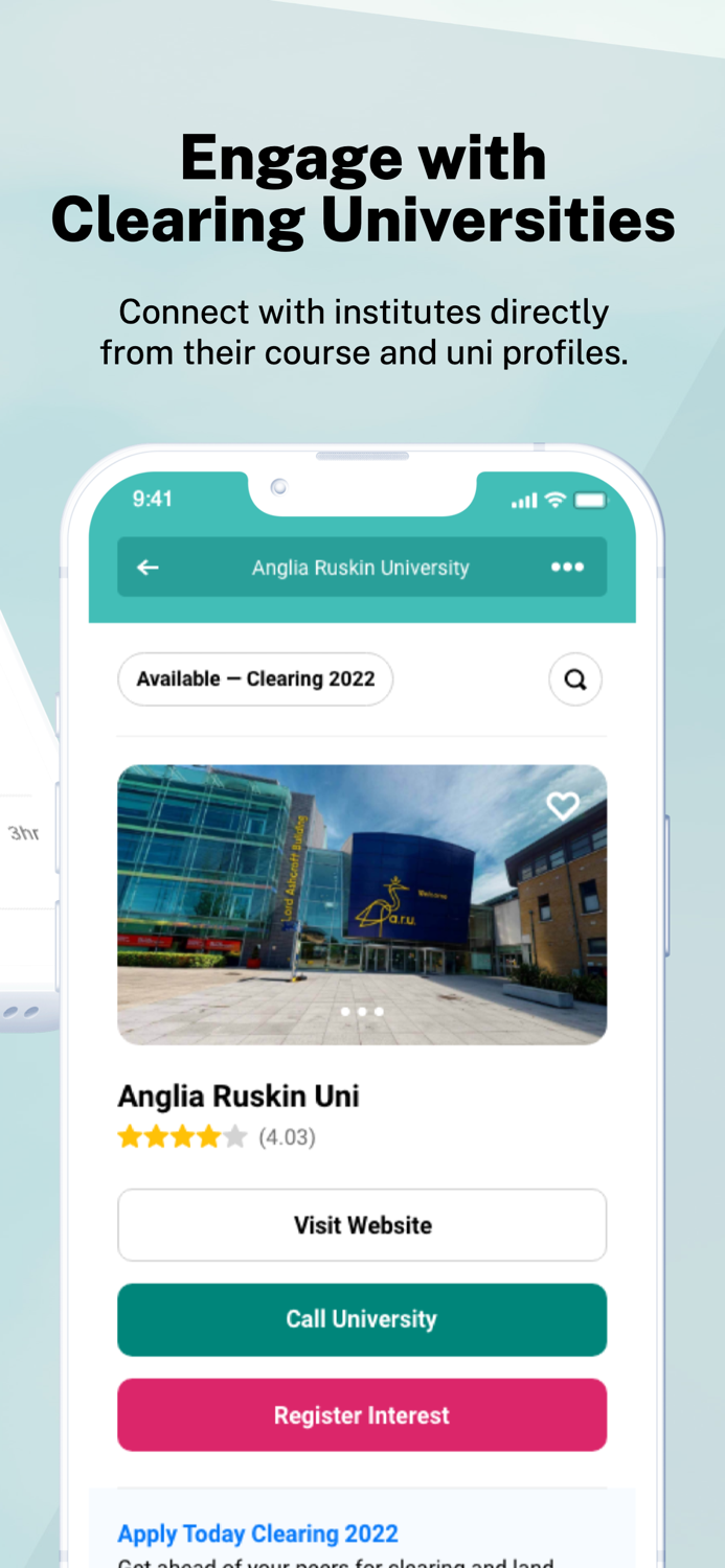 Clearing Call UK Universities