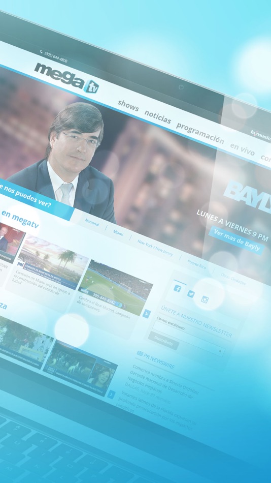 #2. MEGA TV (iOS) 由: Spanish Broadcasting System