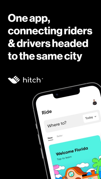 Screenshot #1 pour Hitch - City-to-City Rideshare