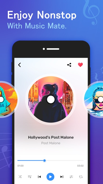 Music Mate - Top Musicのおすすめ画像5