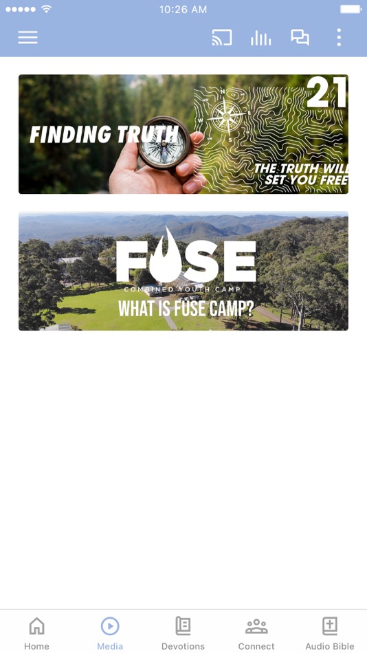 #2. The FUSEApp Churches of Christ (iOS) 作者: CHURCH OF CHRIST BURLEIGH HEADS