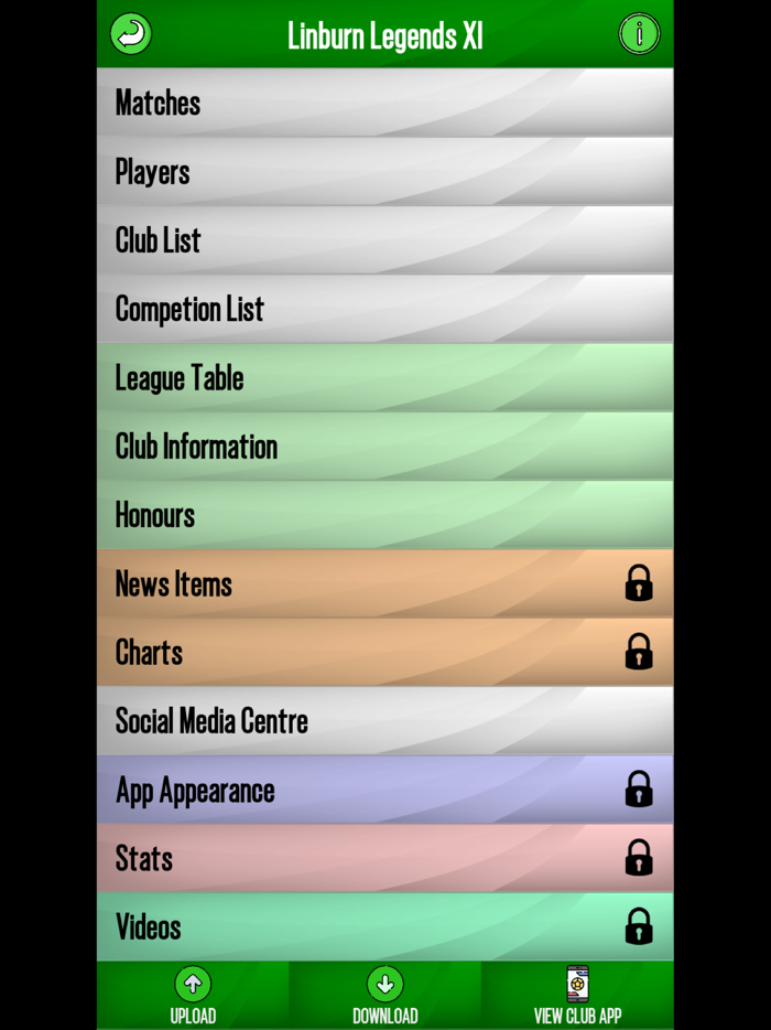 My Football Club App