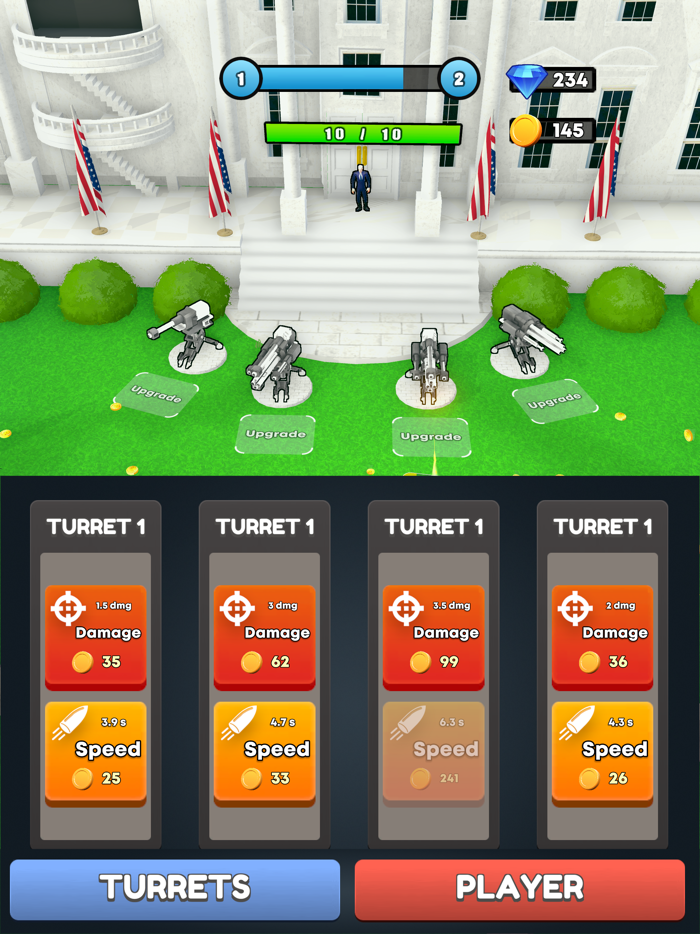 Idle White House Defense