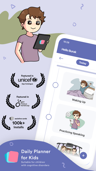 Wingo - Daily Planner for Kids Screenshot